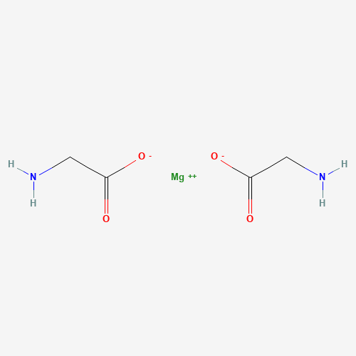 Magnesium glycinate molecular structure