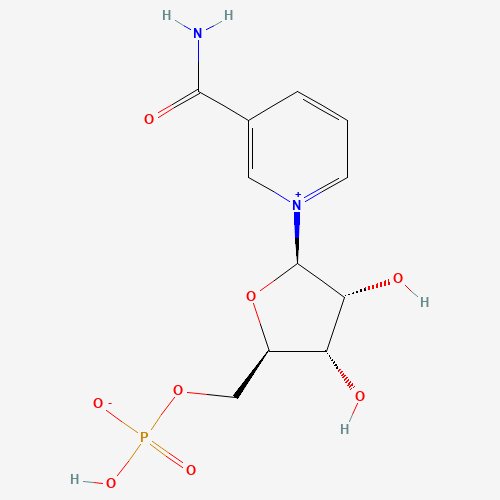 NMN (nicotinamide mononucleotide) molecular structure